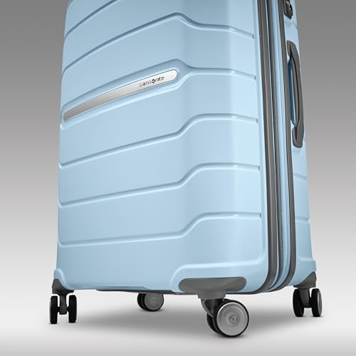 Freeform 24 Inch Medium Luggage with Dual 360° Spinner Wheels