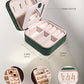 Travel Jewelry Organizer Boxes for Women Small Portable Necklace Earrings Bracelet Rings Travel Case Best Friend Birthday Gifts for Women Trendy