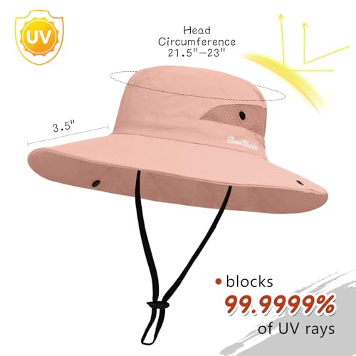 Women's Ponytail Safari Sun Hat