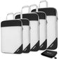 Compression Packing Cubes for Travel (6 Count)