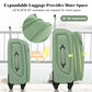 4 Piece Expandable Luggage Set (4 Count)