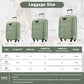 Softside Luggage Set Softshell Lightweight 3 Piece Spinner Suitcase (3 Count)