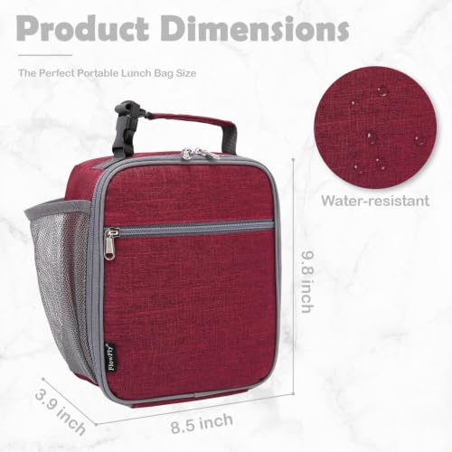 Kids Lunch box Insulated Soft Bag Mini Cooler Back to School Thermal Meal Tote Kit for Girls