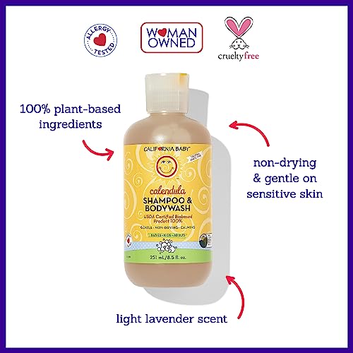 Calendula Baby Shampoo + Baby Wash (8.5 Fl. Oz)