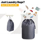 140L Washable Laundry Bags with Handles (2 Count)
