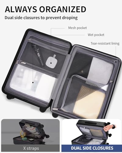 Hardside Expandable Carry On Luggage