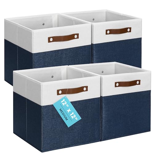12x12 Cube Storage Bins (4 Count)
