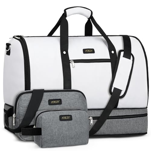 Garment Bag for Travel Convertible Carry on Travel Duffel Bag for Men Women