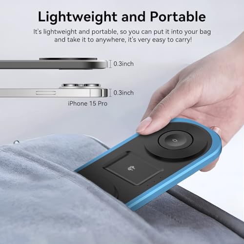 3 in 1 Fast Wireless Charger Stand for iPhone