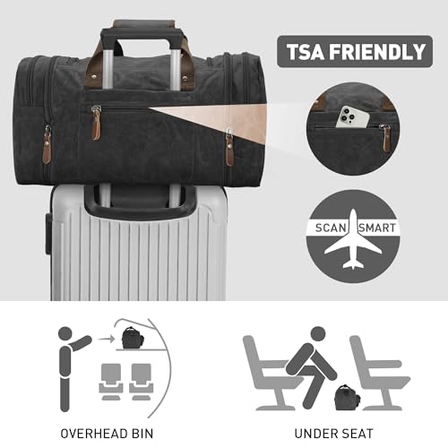 Waxed Canvas Duffle Bag