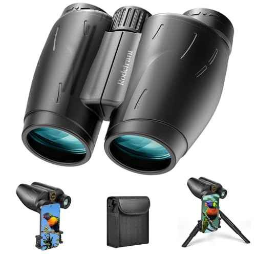 HD Binoculars 25x30 for Adults with Phone Adapter