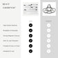 Parcel Clear Travel Kit with Zipperless Magnetic Closure