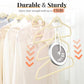 Velvet Felt Stackable Hangers 50 Pack (50 Count)