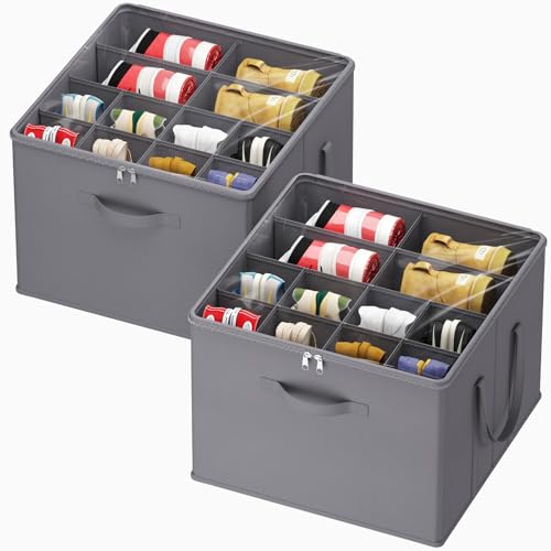 Shoe Storage Organizer for Closet (2 Count)