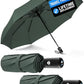 Windproof Compact Umbrellas for Rain (2 Count)