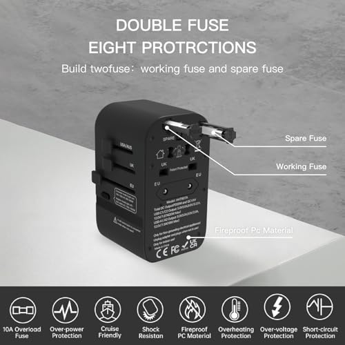 Voltage Converter Universal Travel Adapter