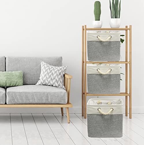 13" x 13" Large Fabric Storage Cubes (3 Count)