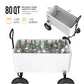 80 Quart Wagon Rolling Cooler Ice Chest