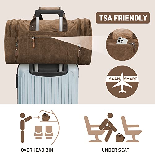 Waxed Canvas Duffle Bag