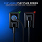 25 Ft UL Certified 360° Rotating Flat Plug Extension Cord