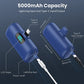 2 Pack] Mini Portable Charger 5000mAh Power Bank