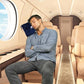Premium Soft Long Travel Blanket Pillow Airplane