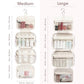 Hanging Floral Toiletry Bag for Women Travel Makeup Bag Organizer Toiletries Bag for Travel Size Essentials Accessories Cosmetics