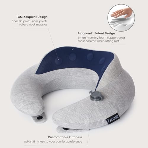 Inflatable Travel Neck Pillow Plane
