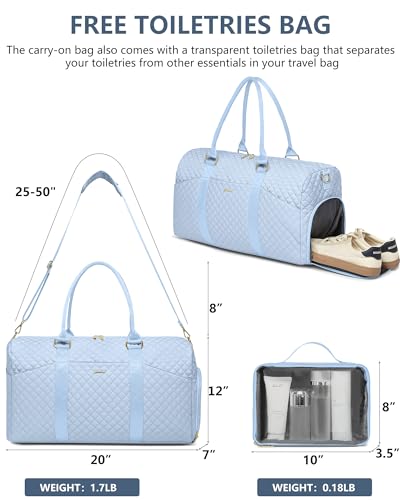 Women Weekender Travel Duffle Bag