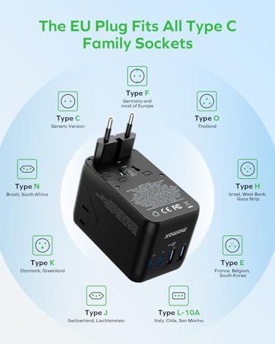 100W Universal Travel Adapter 6