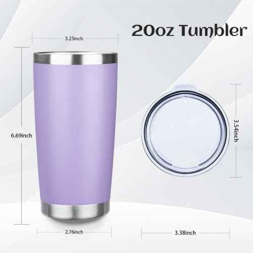 20oz Stainless Steel Travel Coffee Tumbler