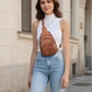 Crossbody Bags for Women Leather Sling Bag for Woman Travel Brown
