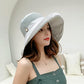 Women Summer Wide Brim Sun Hat Bucket Fishing Hats UV Protection