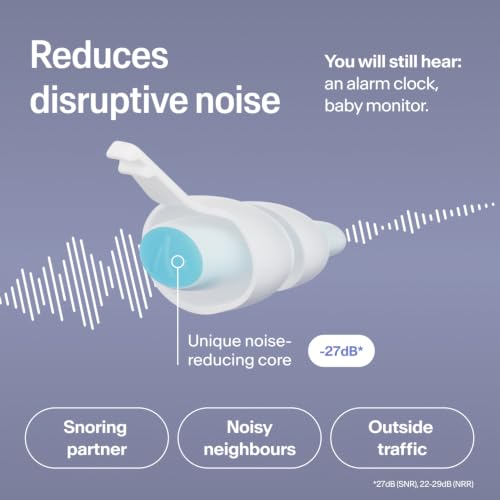 Alpine SleepDeep Reusable Earplugs for Sleeping