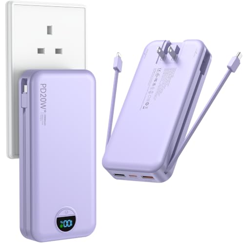 Portable Charger Power Bank 20000mAh PD20W w