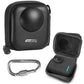 Black PU Mini Carrying Case for for for Go Pro MAX2