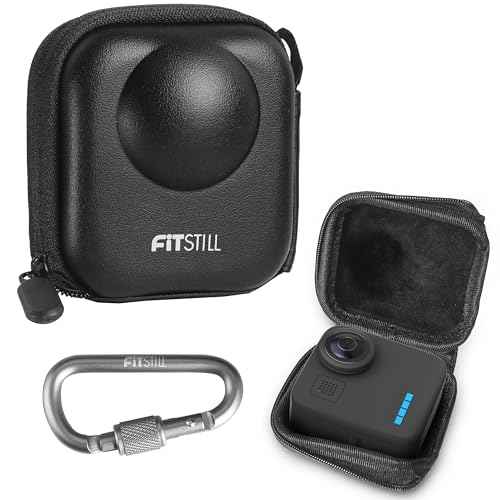 Black PU Mini Carrying Case for for for Go Pro MAX2