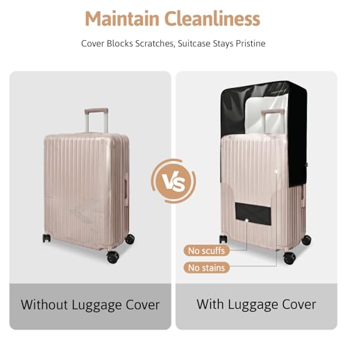Clear Luggage Cover