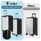 Upgraded Zippered Transparent PVC Suitcase Cover