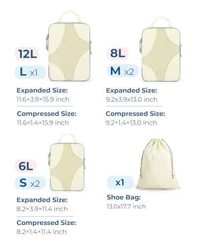 Compression Packing Cubes (6 Count)
