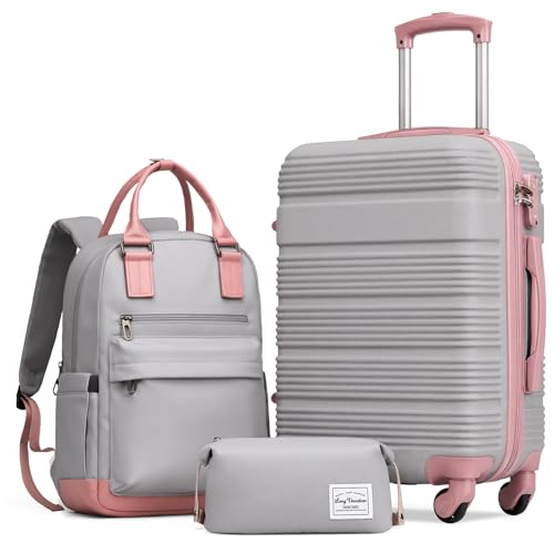 Luggage Sets with Spinner Wheels (3 Count)