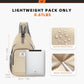 Sling Bag RFID Crossbody Sling Backpack Cross Body Shoulder Bag Travel Hiking Daypack for Women Men