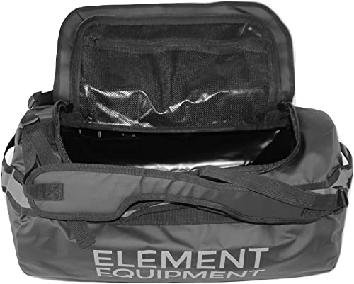 Trailhead Duffel Bag Shoulder Straps Waterproof Black