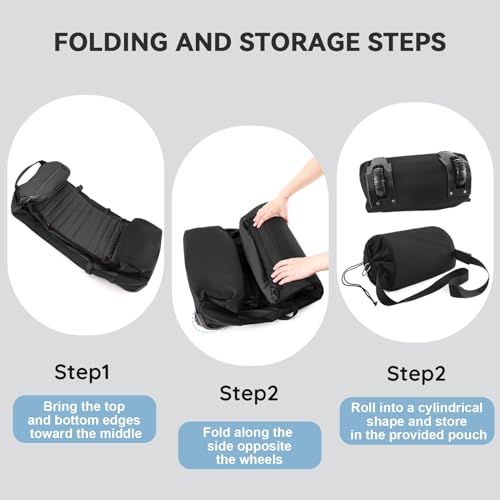 85L 29“ Foldable Rolling Backpack with Wheels