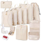 12pc Compression Packing Cubes for Suitcases (12 Count)