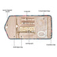Travel Jewelry Organizer Roll Foldable Jewelry Case