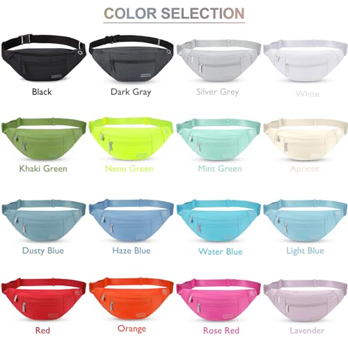 Neno Green Crossbody Fanny Pack Gift for Enjoy Festival Traveling
