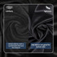 Sleep Mask Bluetooth 5.4 Headphones Soft Wireless Headband Eye Mask Blackout with Microphone