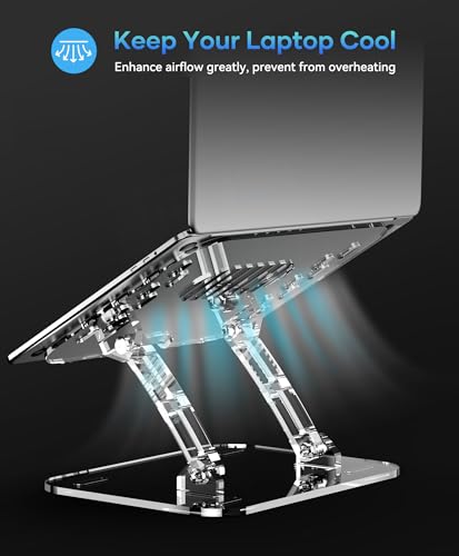 Acrylic Laptop Stand for Desk
