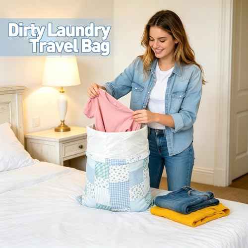 Laundry Bag Backpack for Dorm & Travel
